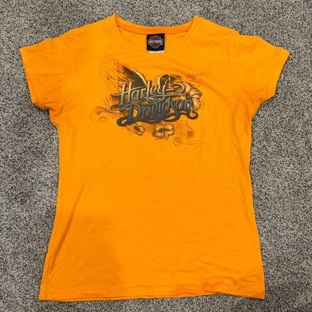Harley-Davidson Women’s Annapolis MD Orange Tee